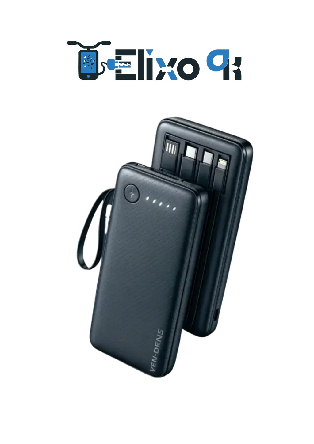 POWER BANK 10000MAH VEN- DENS VD-PB058